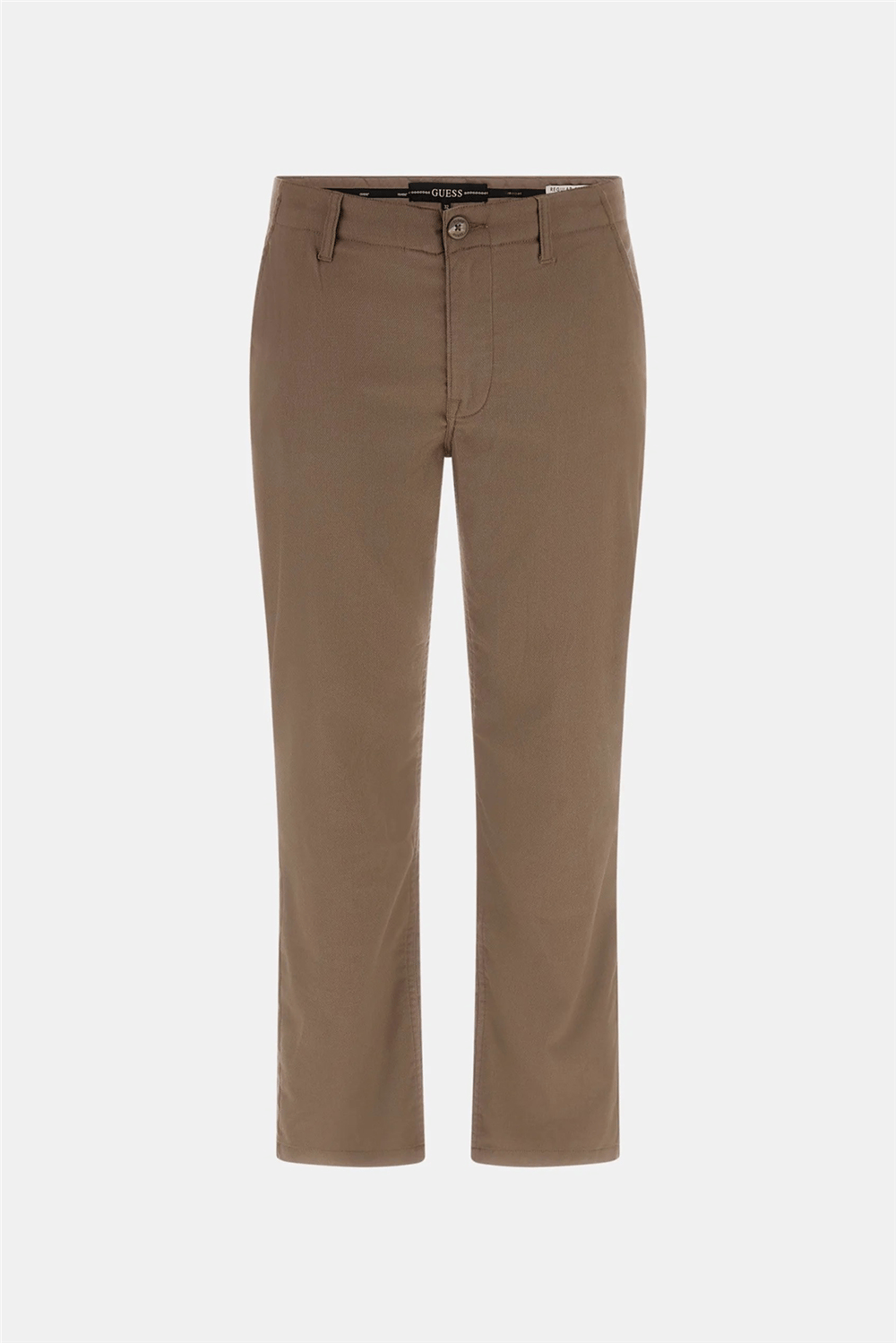 Guess Paolo Erkek Regular Fit Pantolon Kahverengi
