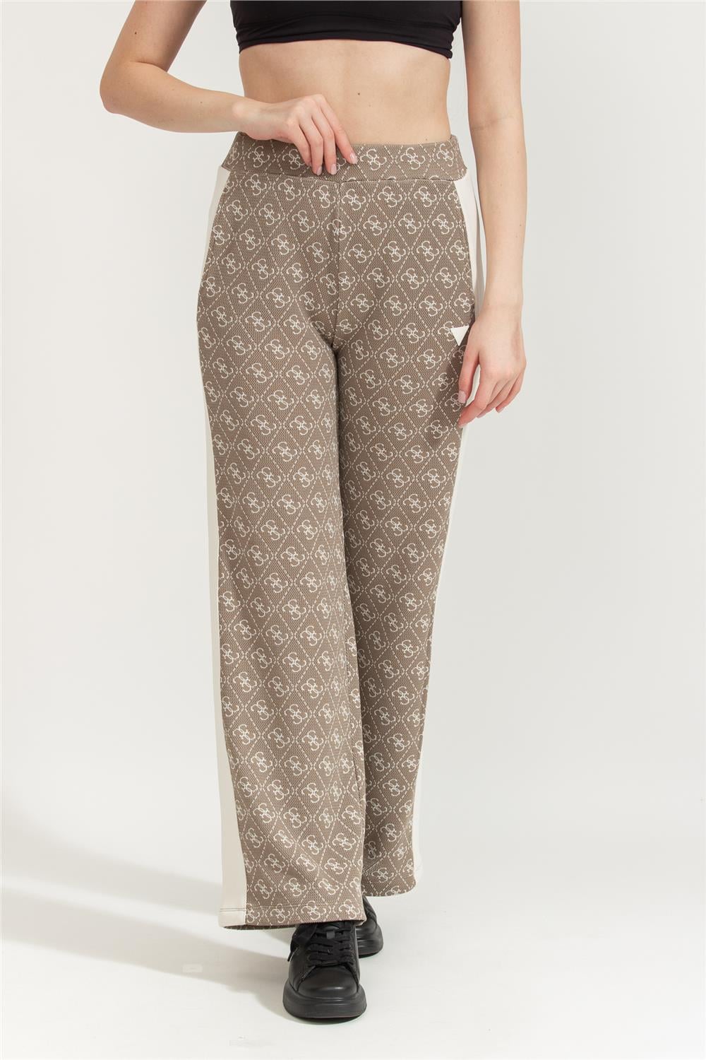 Guess Rhombus Kadın Aktif Regular Fit Eşofman Altı Çok Renkli