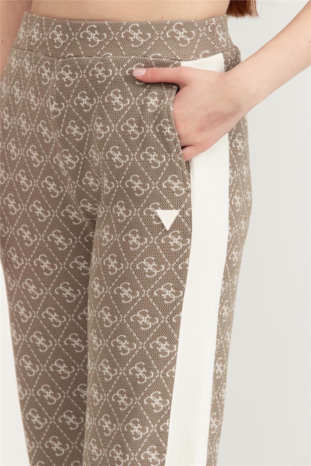 Guess Rhombus Kadın Aktif Regular Fit Eşofman Altı Çok Renkli