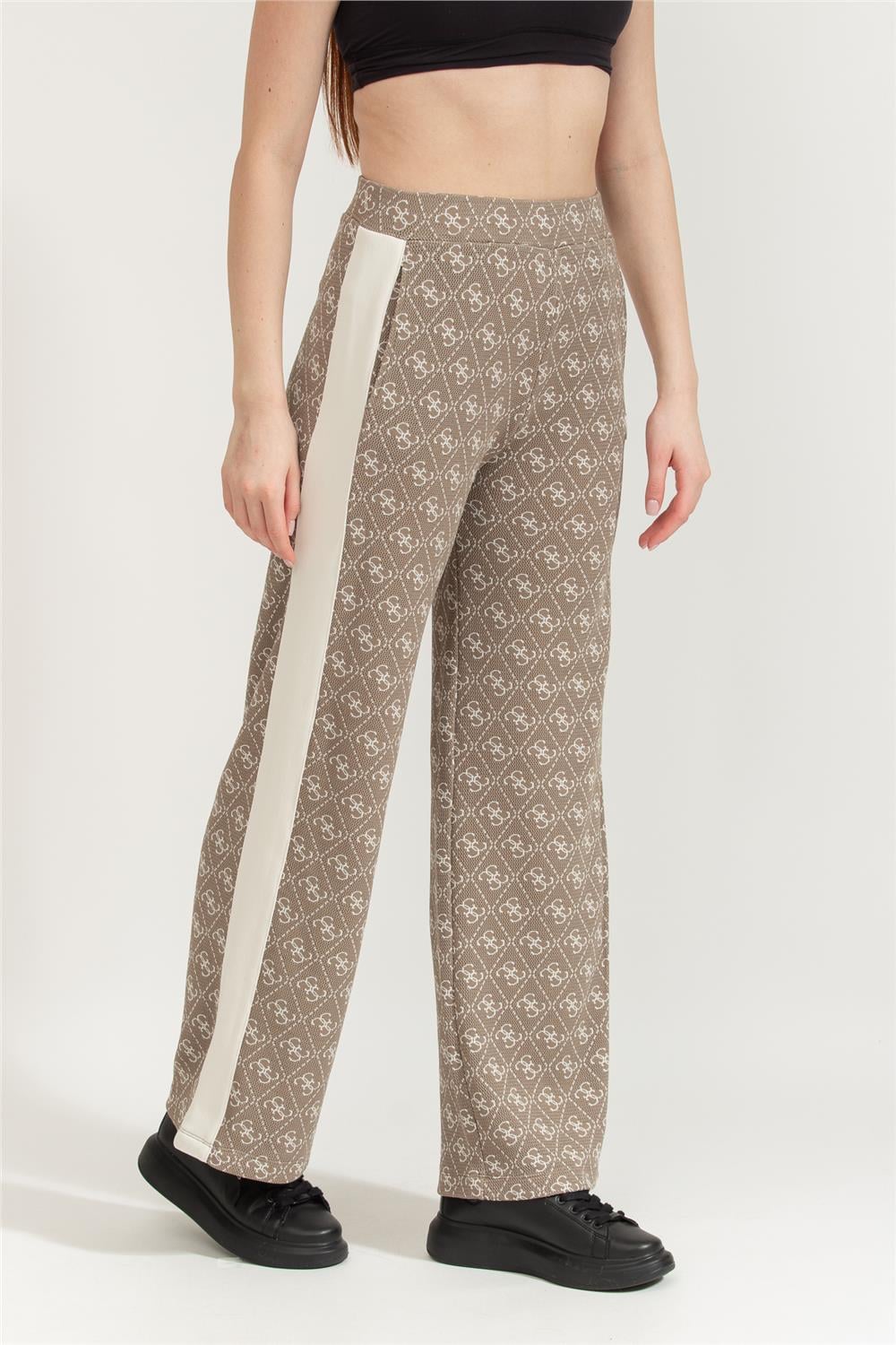 Guess Rhombus Kadın Aktif Regular Fit Eşofman Altı Çok Renkli