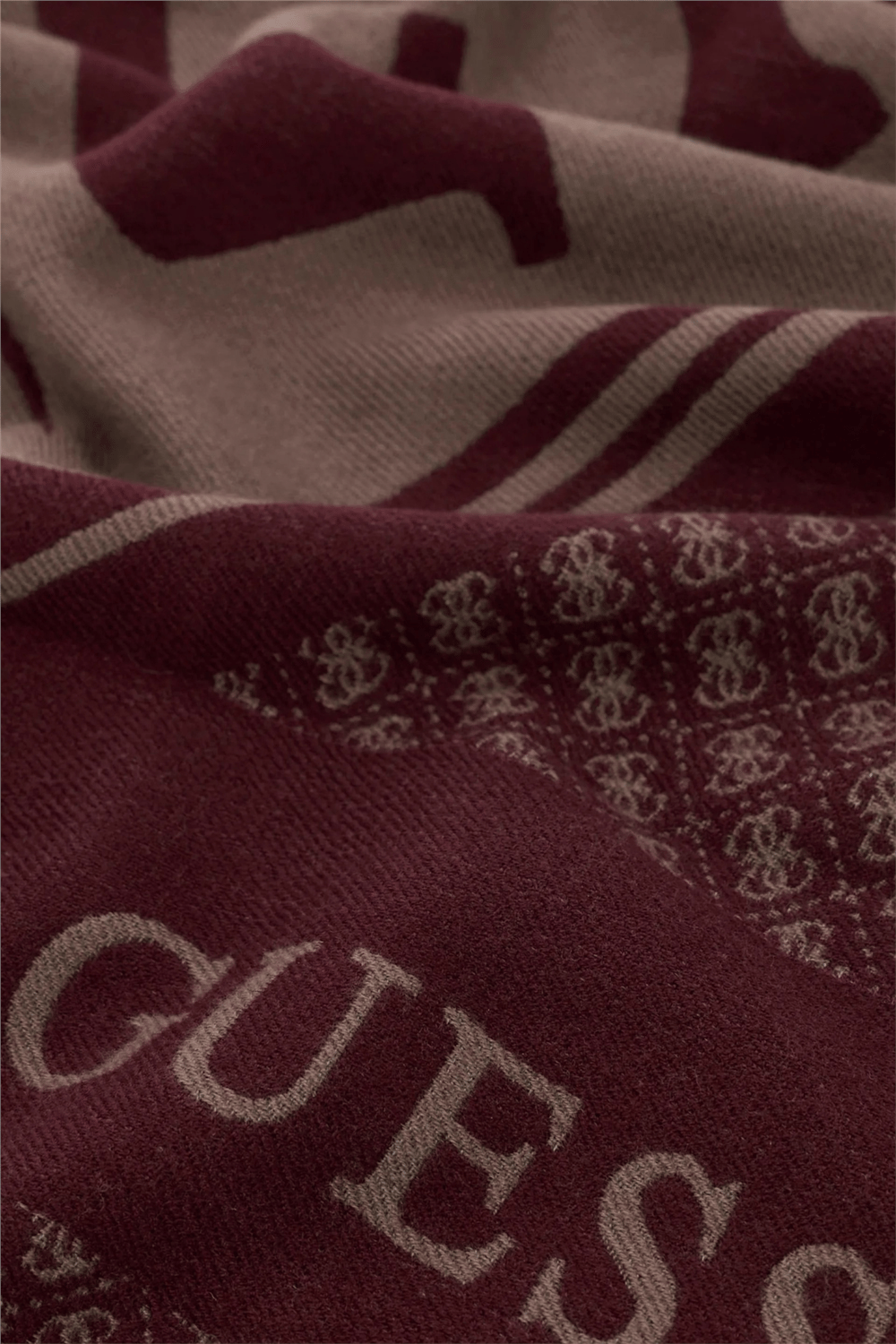 Guess Scar Kadın Atkı Mürdüm