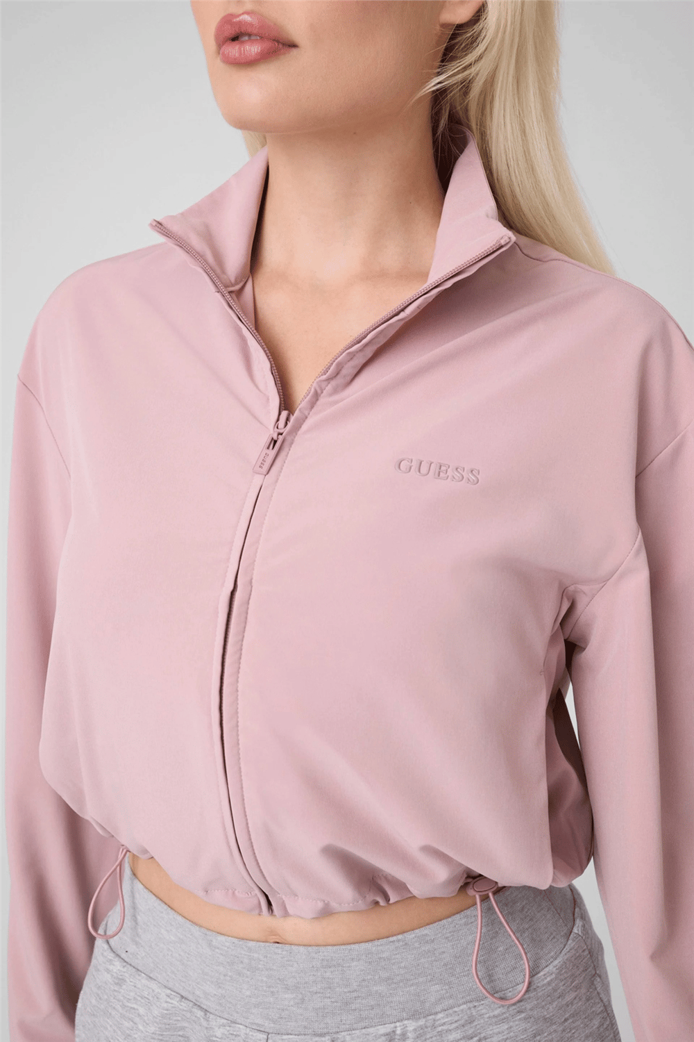 Guess Selene Kadın Aktif Fermuarlı Sweatshirt
