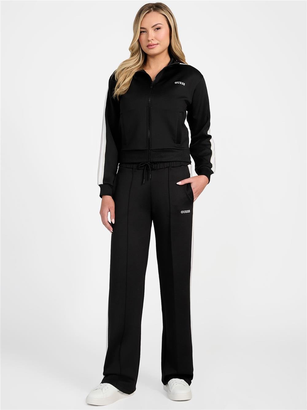 Guess Yarrow Kadın Aktif Scuba Fermuarlı Sweatshirt