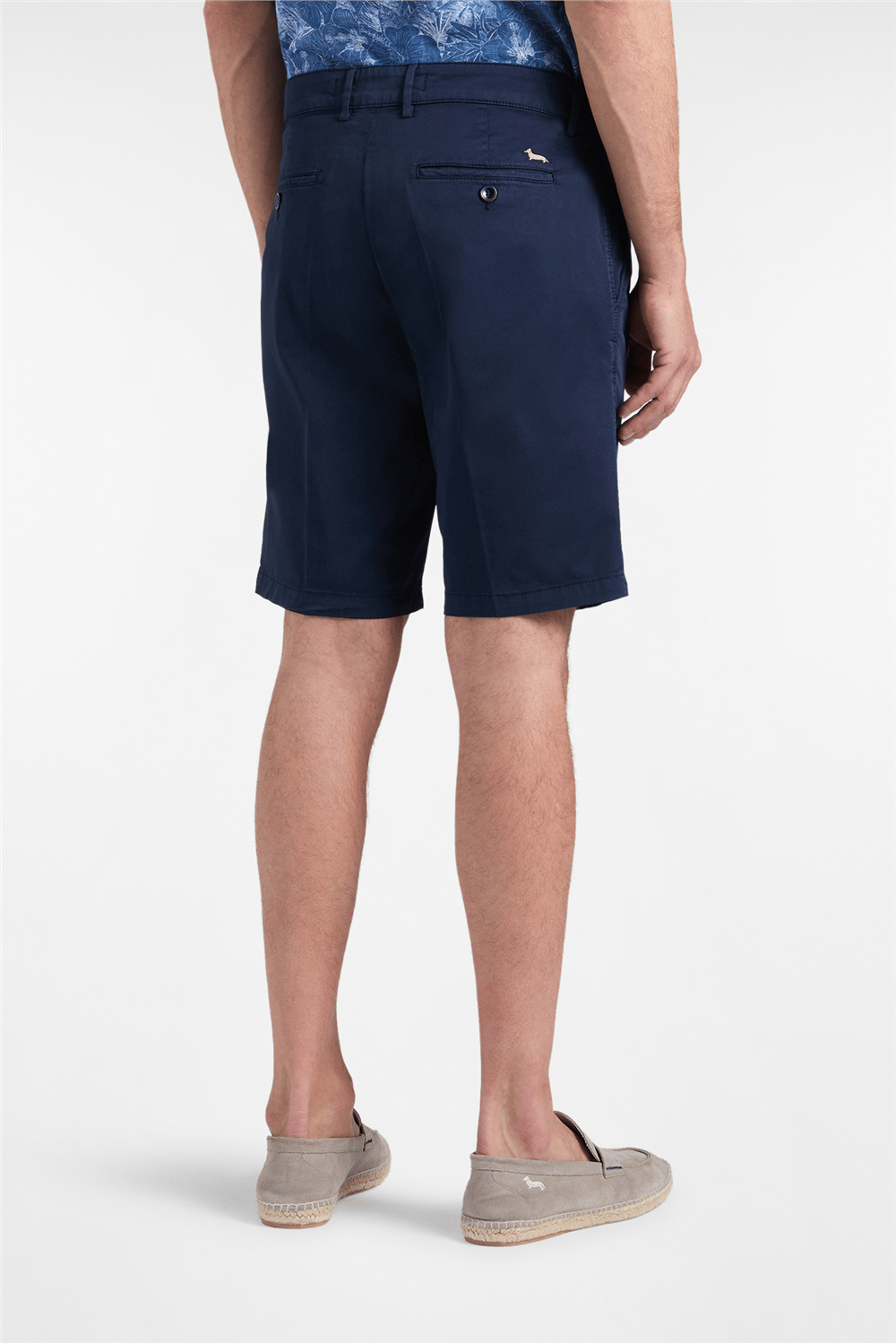 Harmont Blaine Bermuda Basico Erkek Bermuda Şort Lacivert