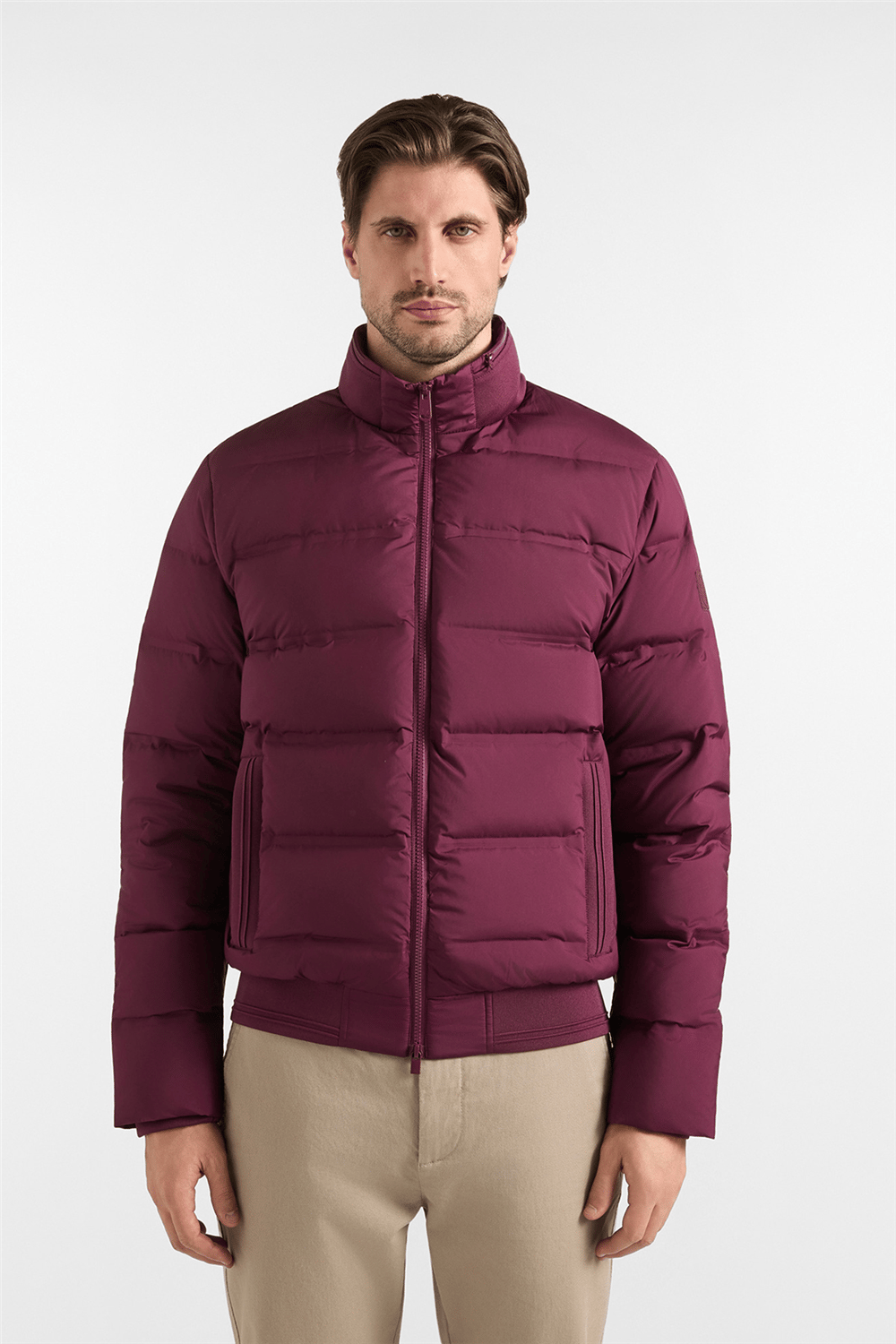 Harmont Blaine Bomber Con Collo In Cos Erkek Bomber Mont