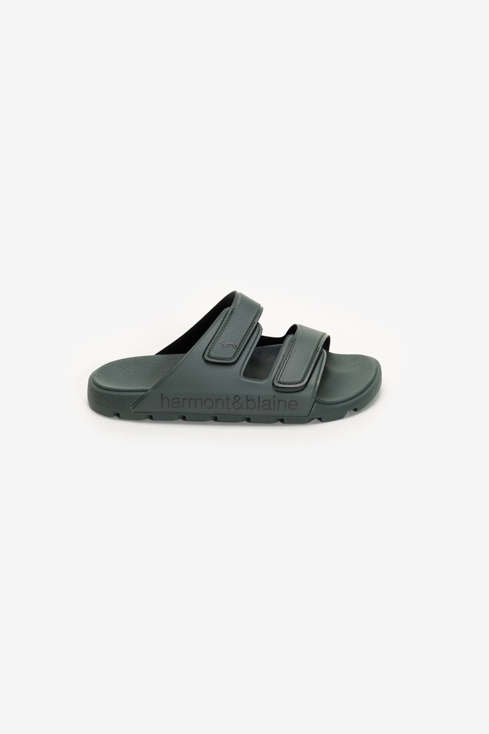 Harmont Blaine Ciabatta Mare Lettering Sandal Erkek Sandalet