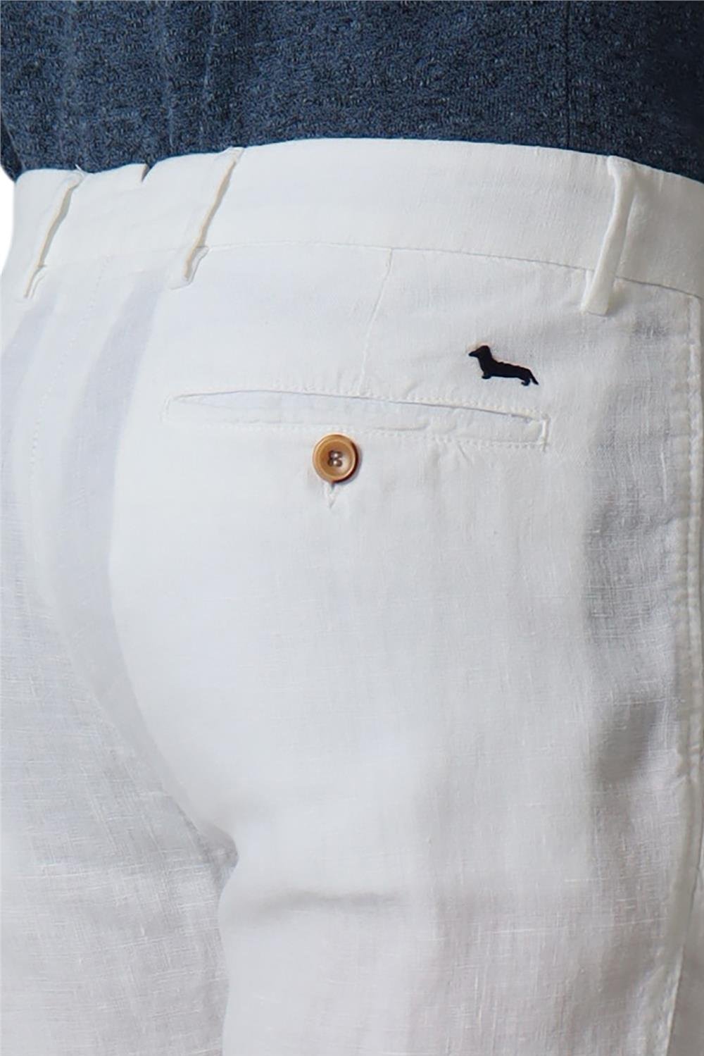 Harmont Blaine Erkek Chino Pantolon Beyaz