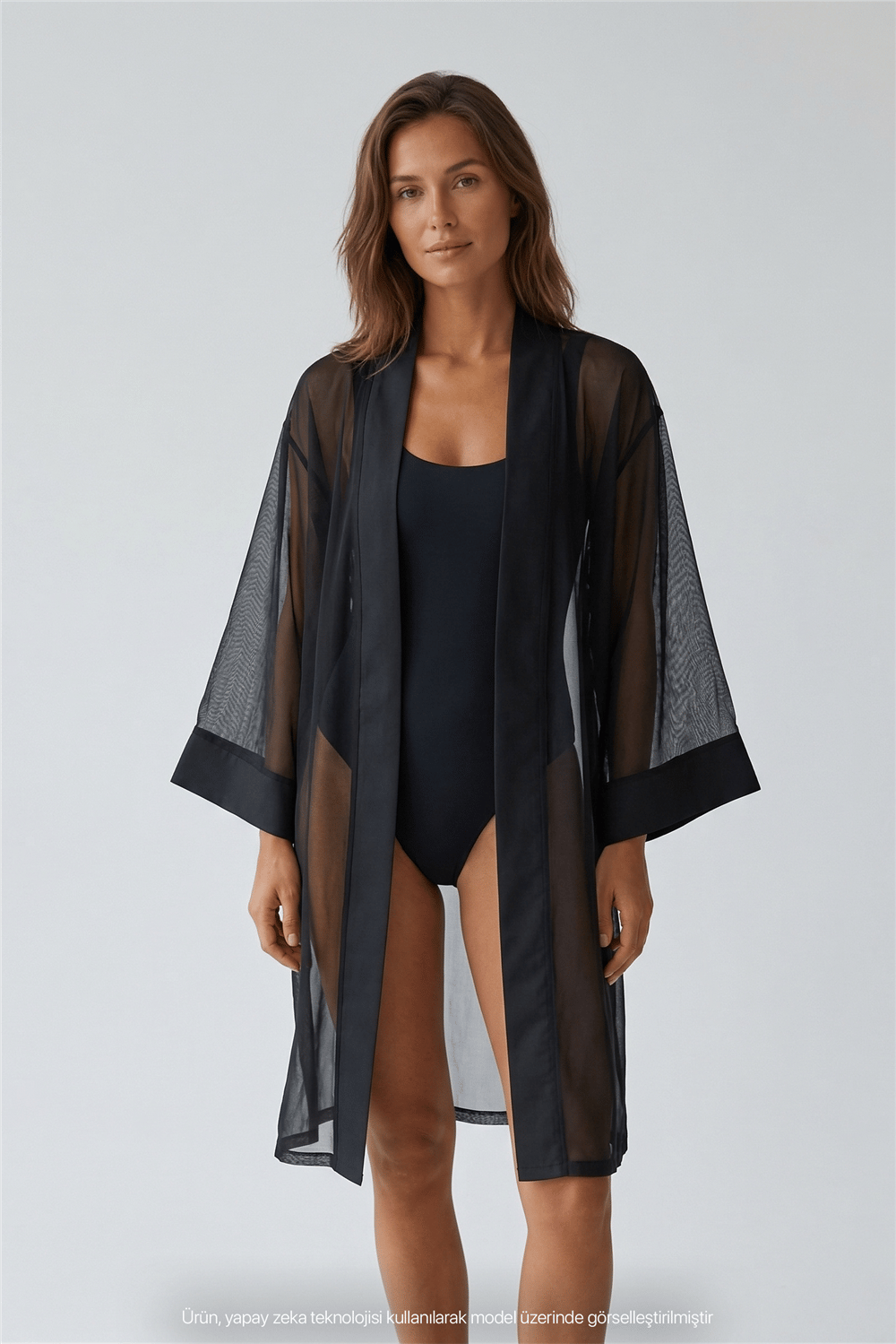 Harremsea Kadın Kimono Siyah