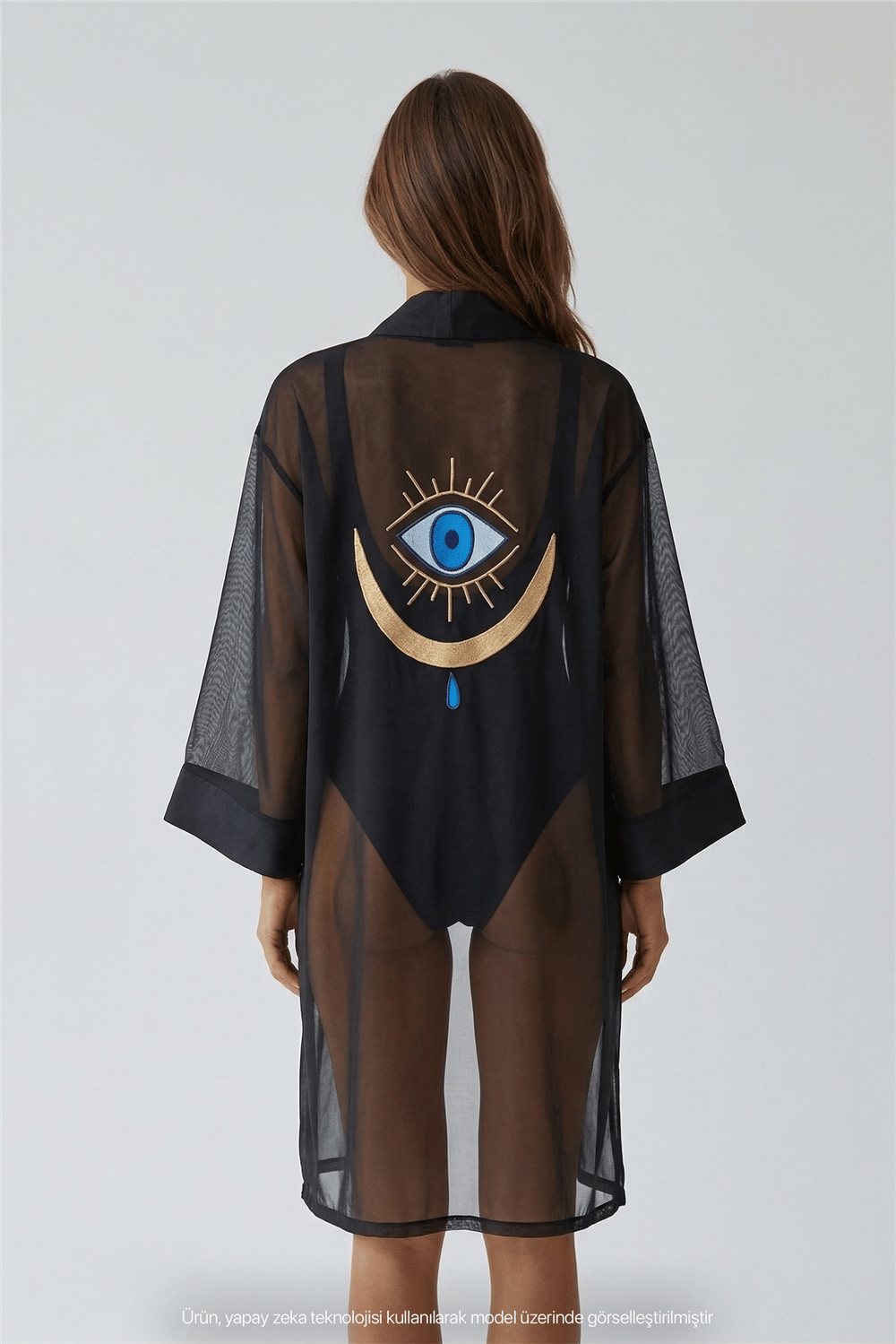 Harremsea Kadın Kimono Siyah