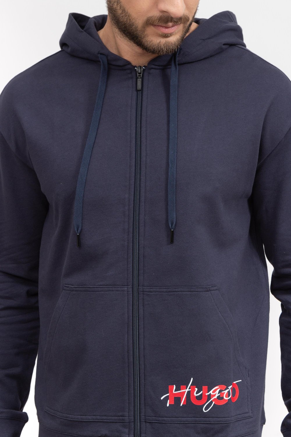 Hugo Combined Erkek Pijama Üstü Mavi