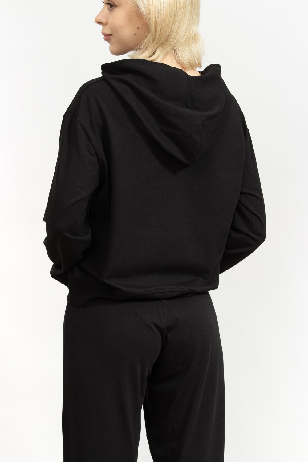Hugo Kadın Kapüşonlu Sweatshirt Siyah