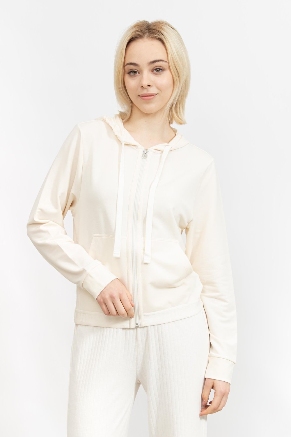 Hugo Sporty Kadın Pijama Üstü Beyaz