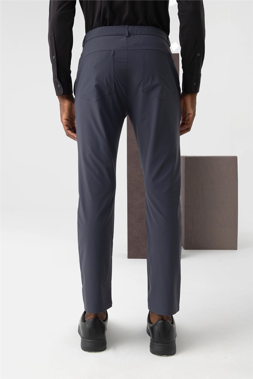 Isaora Comfy Technical Chino Regular Erkek Chino Pantolon Gri