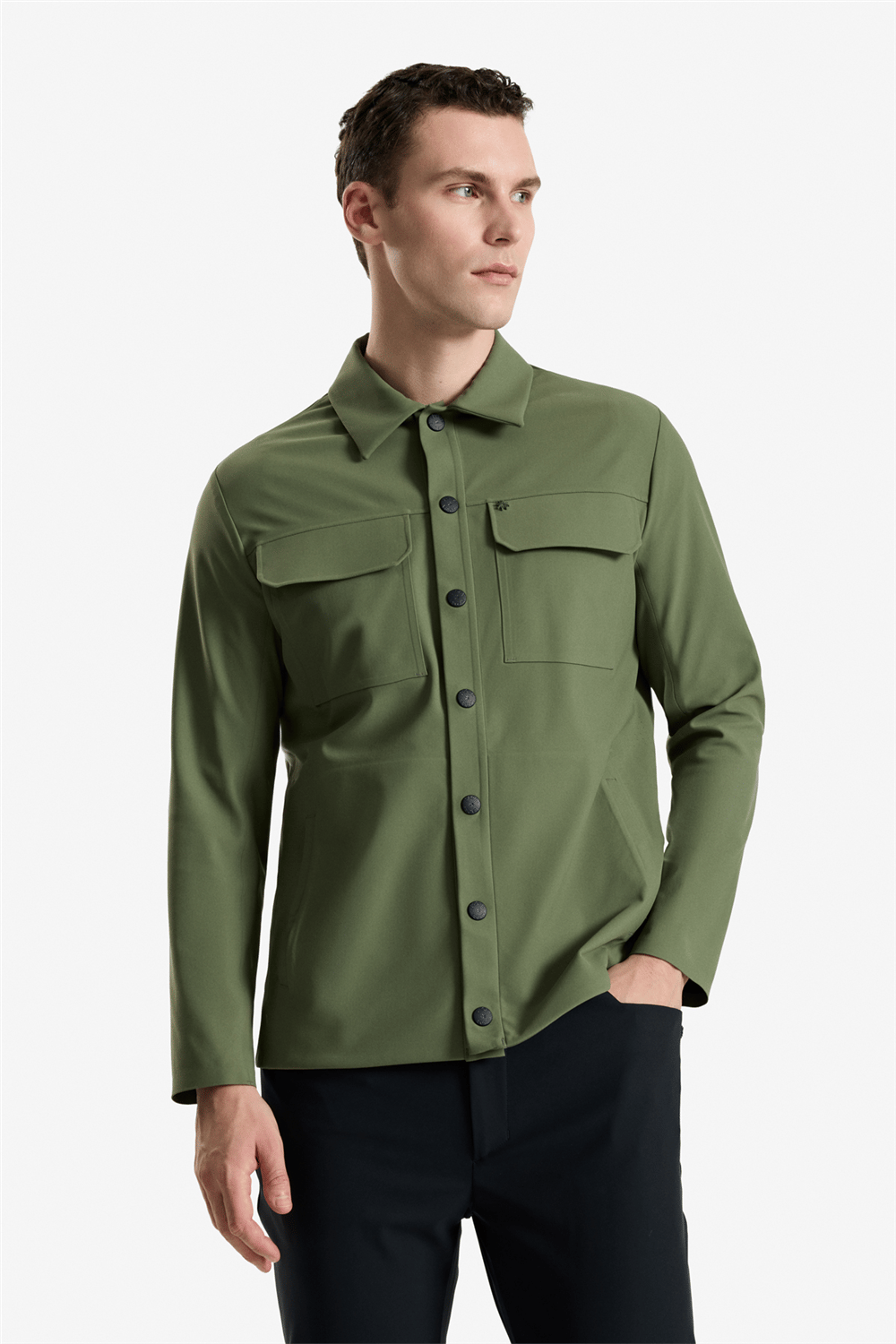 Isaora Downtown Jacket Erkek Mont Yeşil