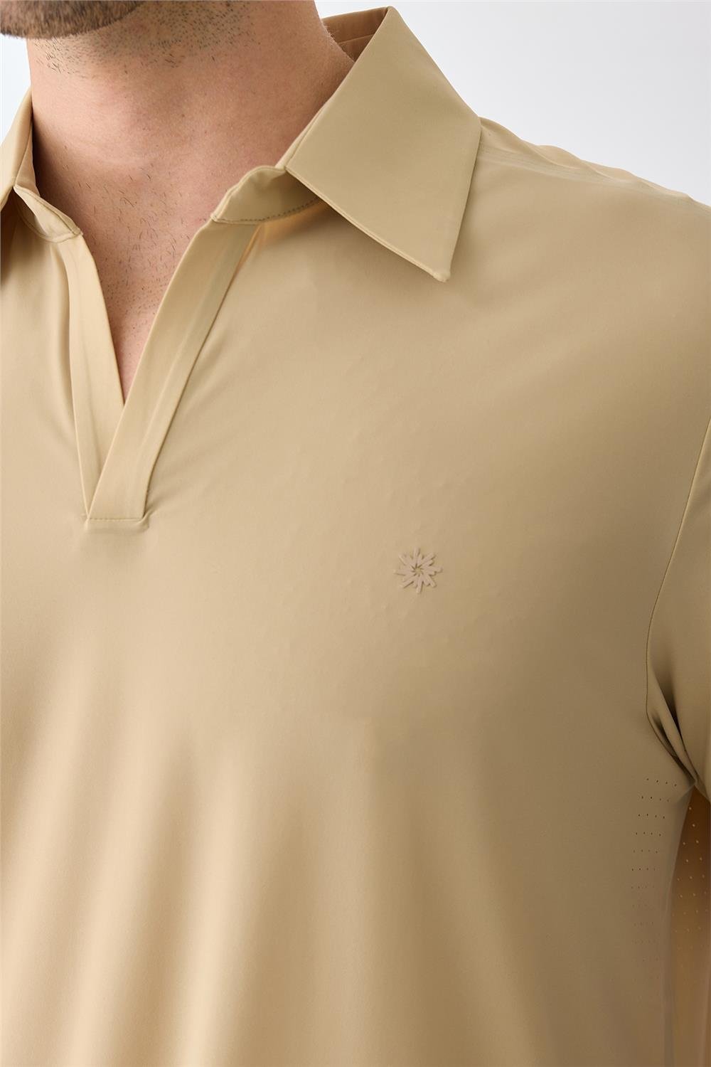 ISAORA Erkek Polo Yaka T-Shirt