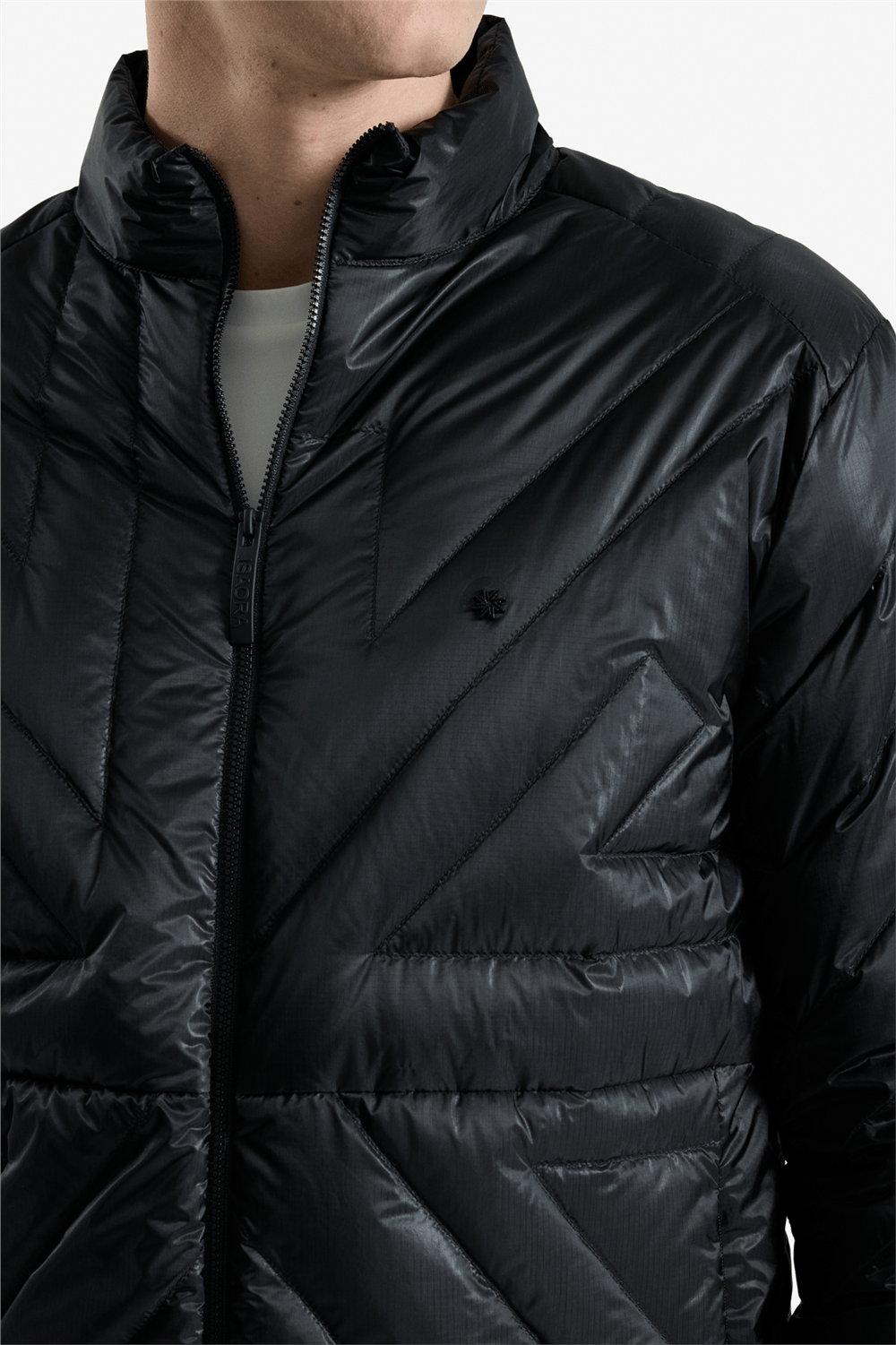 Isaora Extra Light Down Jacket  Erkek Mont Siyah
