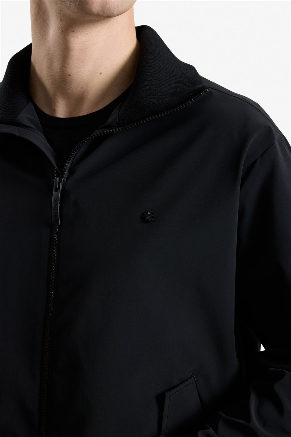 Isaora Light Bomber Erkek Bomber Mont Siyah