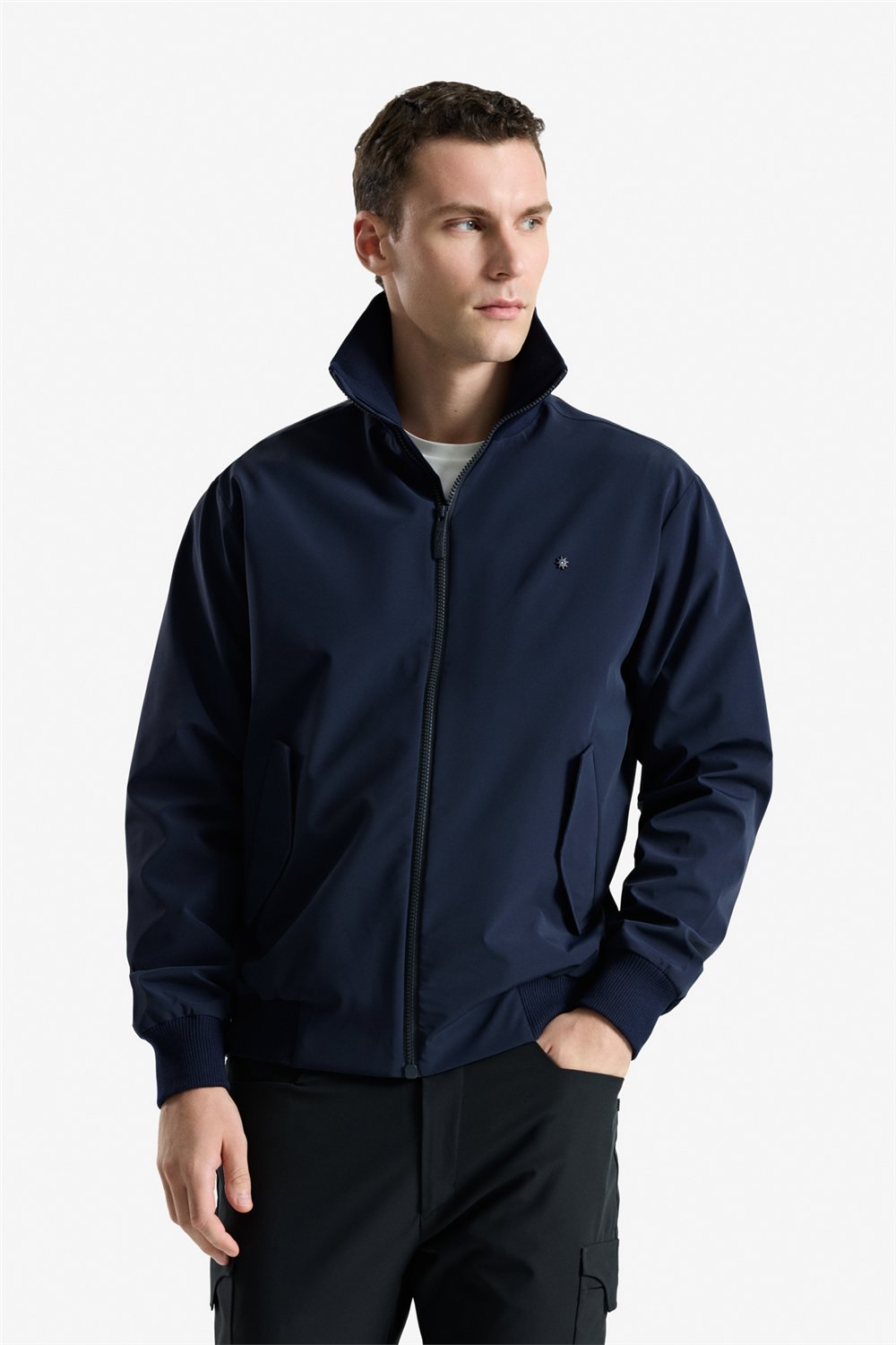 Isaora Light Bomber Erkek Bomber Mont Lacivert