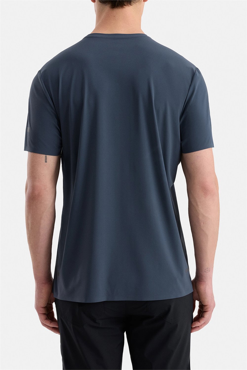 Isaora Super Crew Ss Erkek Bisiklet Yaka T-Shirt Gri