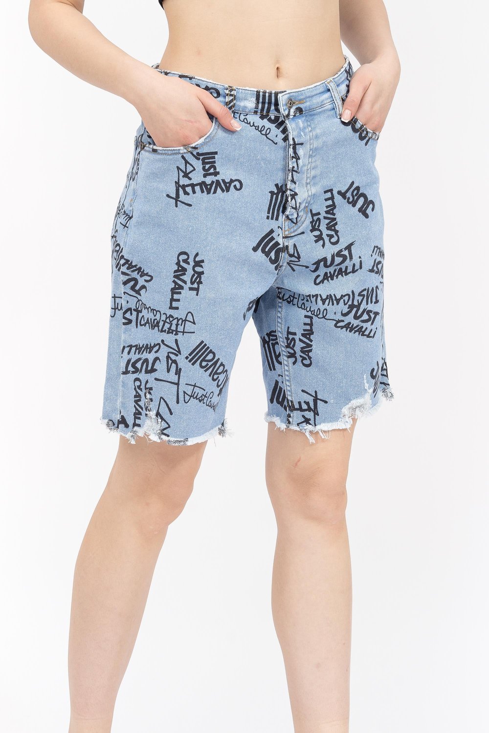 Just Cavalli Erkek Bermuda Şort Mavi