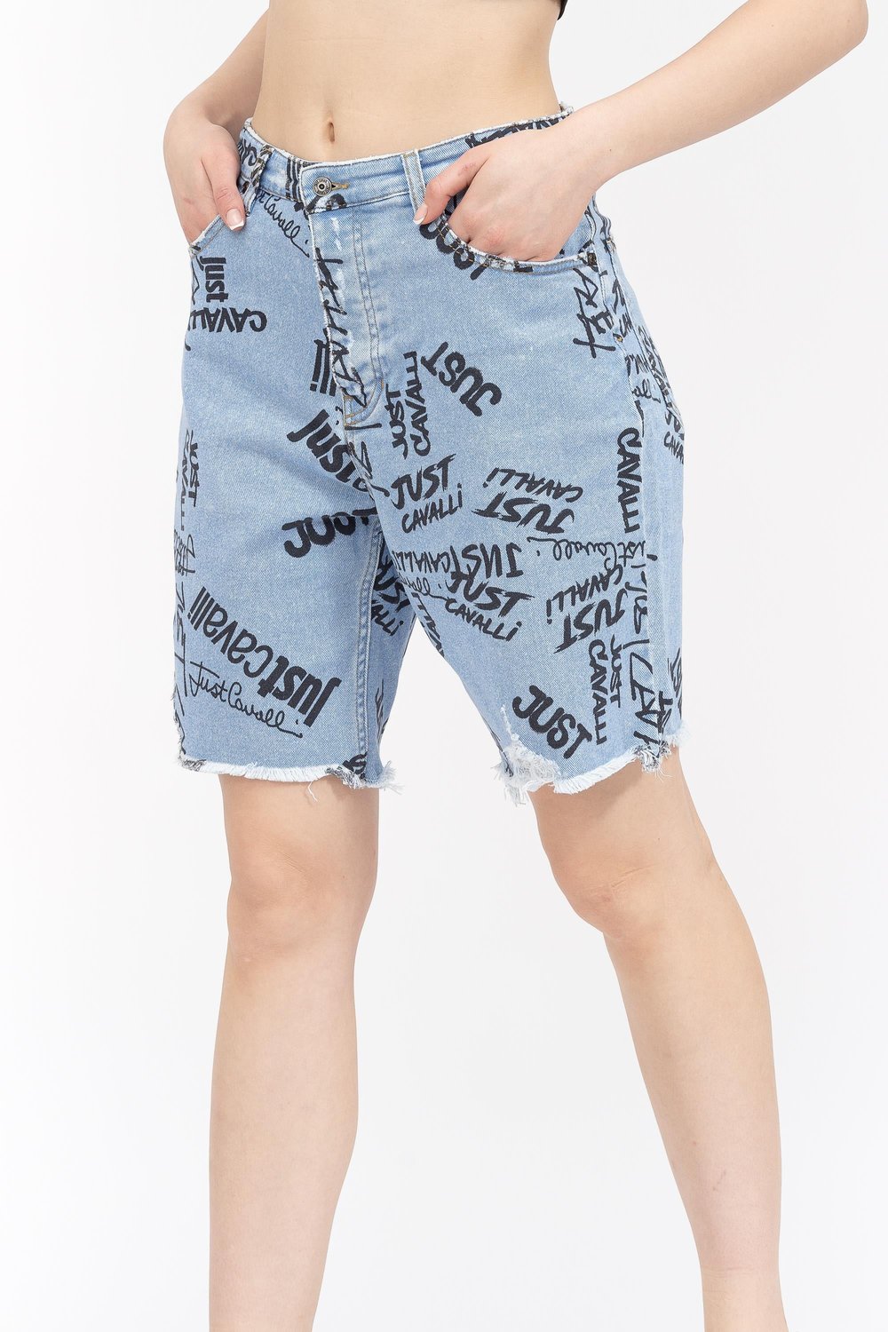 Just Cavalli Erkek Bermuda Şort Mavi