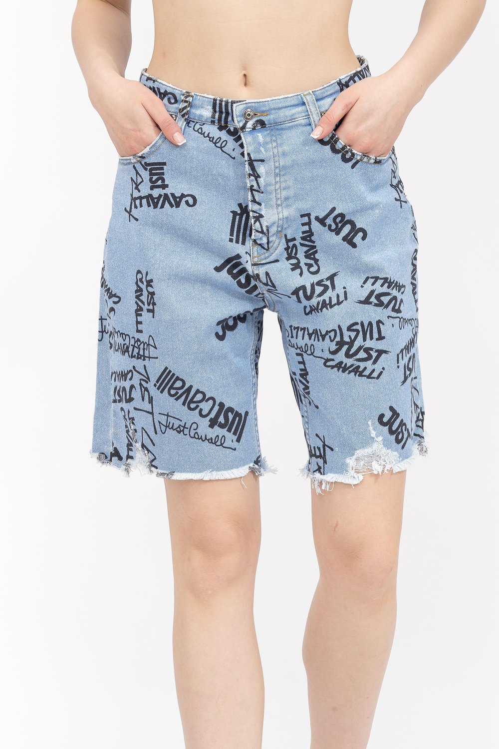 Just Cavalli Erkek Bermuda Şort Mavi