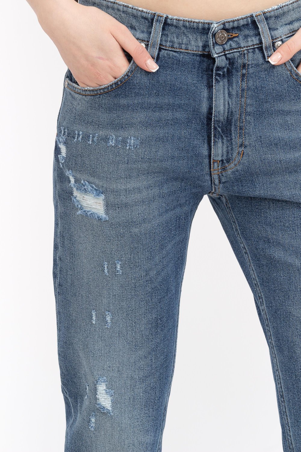 Just Cavalli Erkek Jean Pantolon Mavi