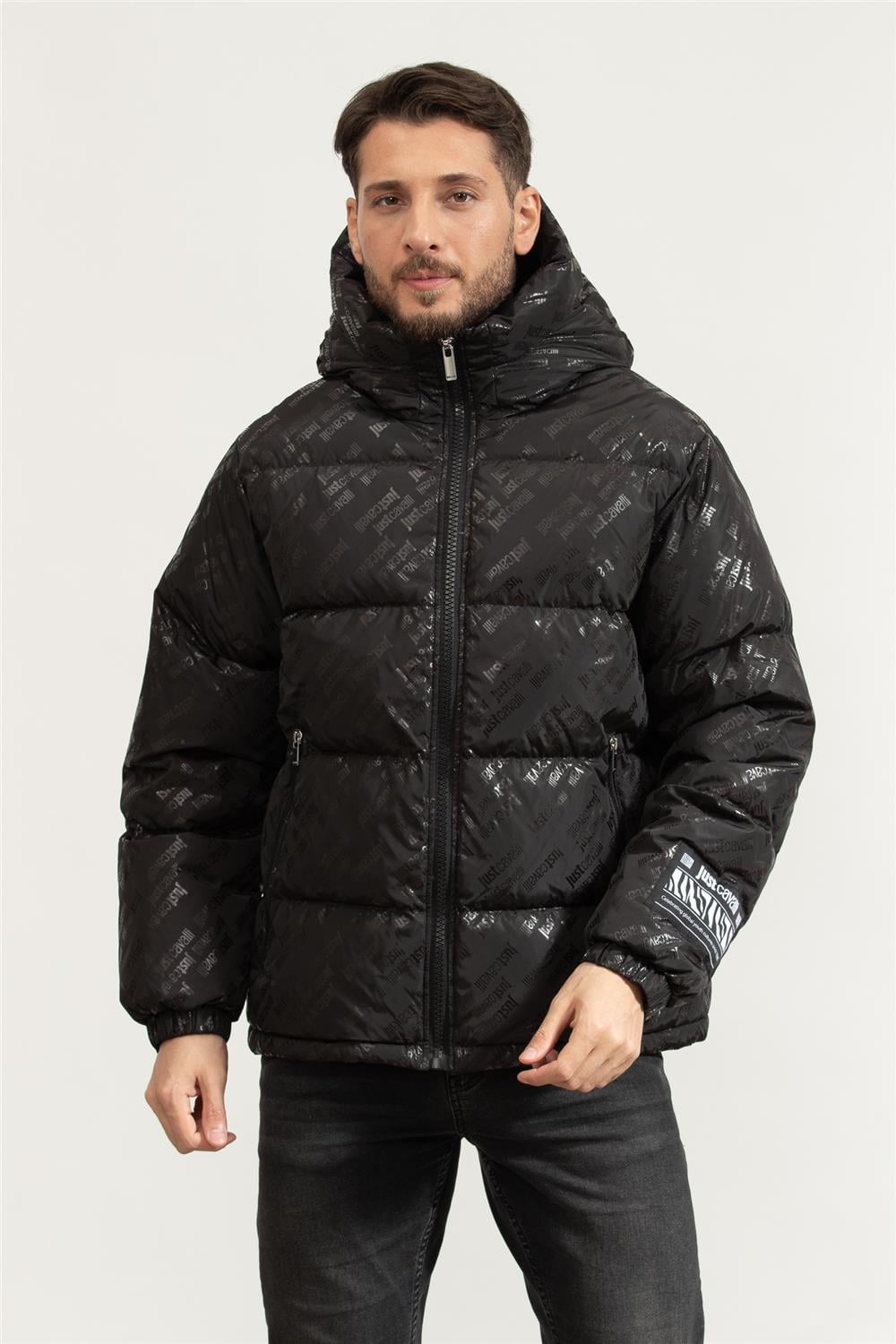 Just Cavalli Erkek Mont Siyah