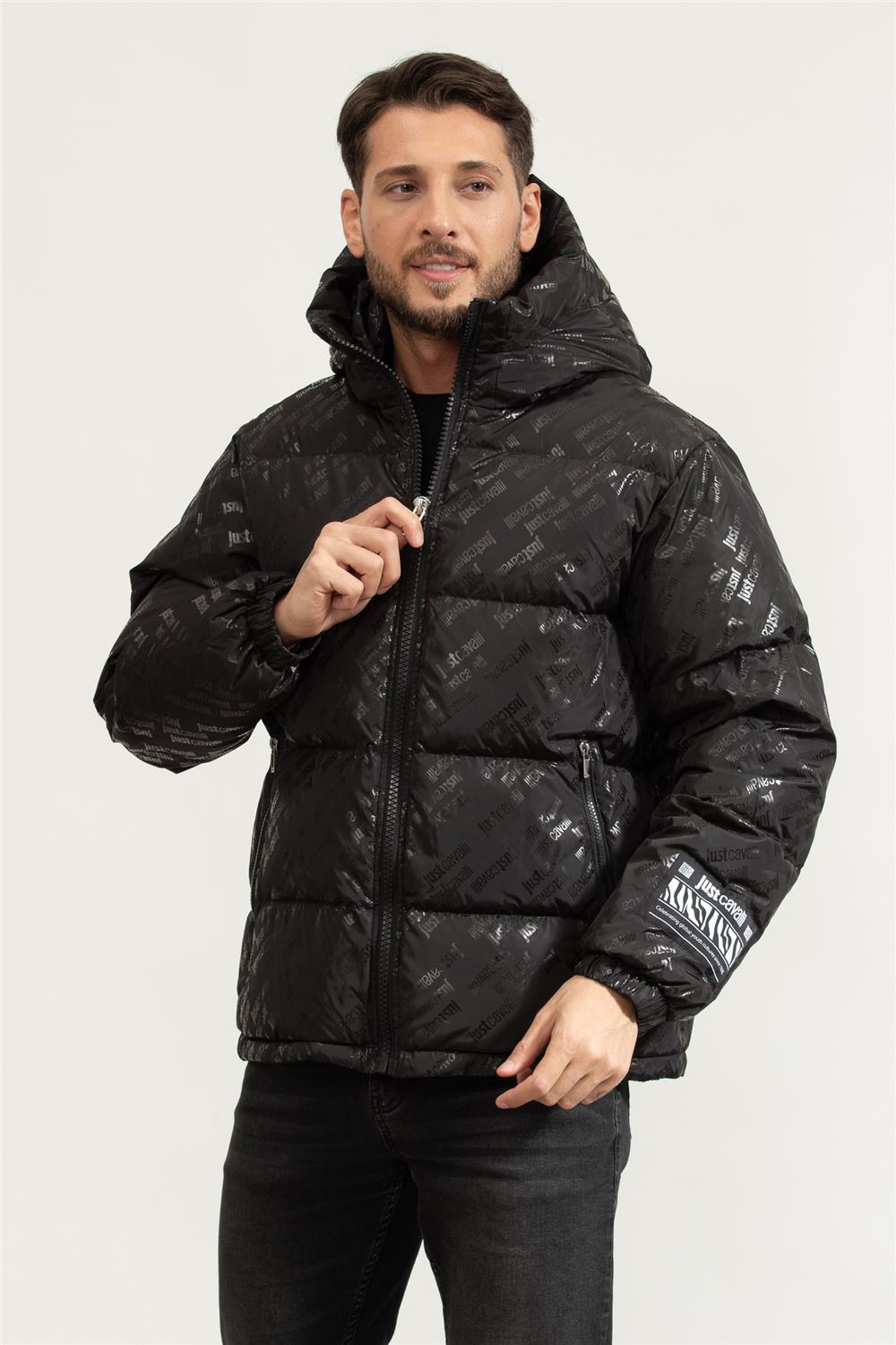 Just Cavalli Erkek Mont Siyah
