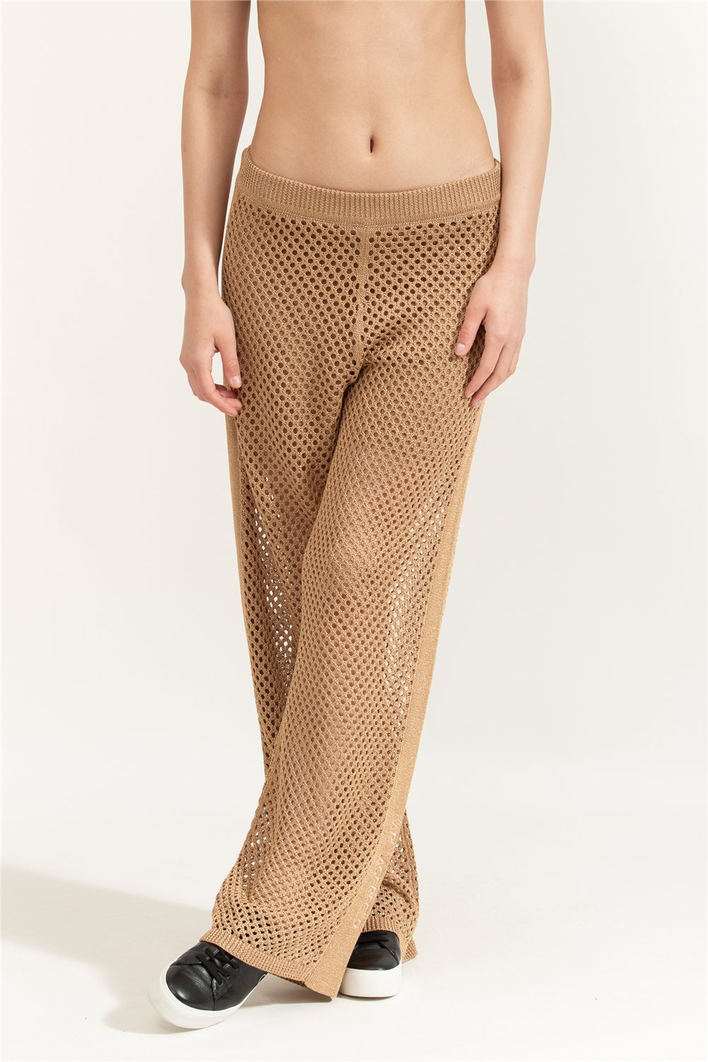 Karl Lagerfeld Crochet Knit Pants Kadın Şort Çok Renkli