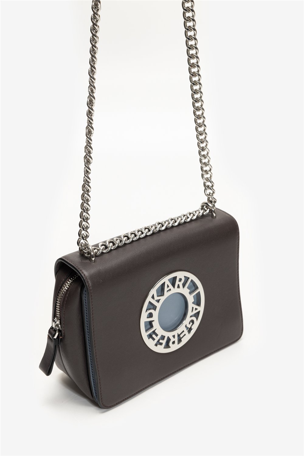 Karl Lagerfeld Disk Shoulder Kadın Mini Omuz Çantası