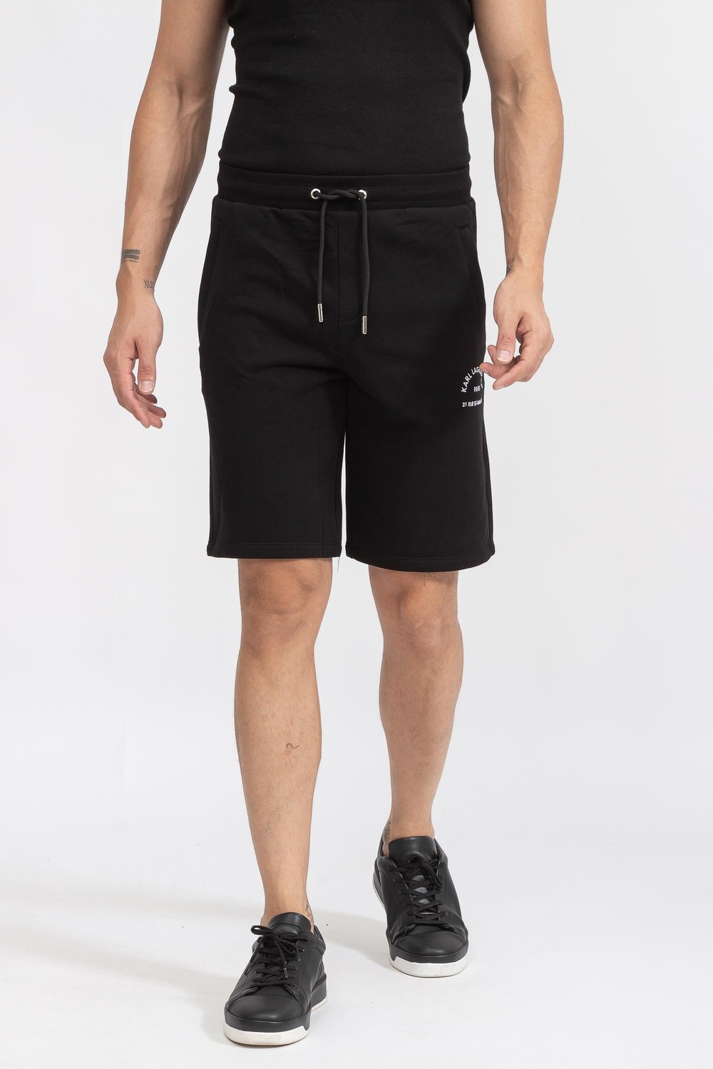 Karl Lagerfeld Erkek Bermuda Şort Siyah