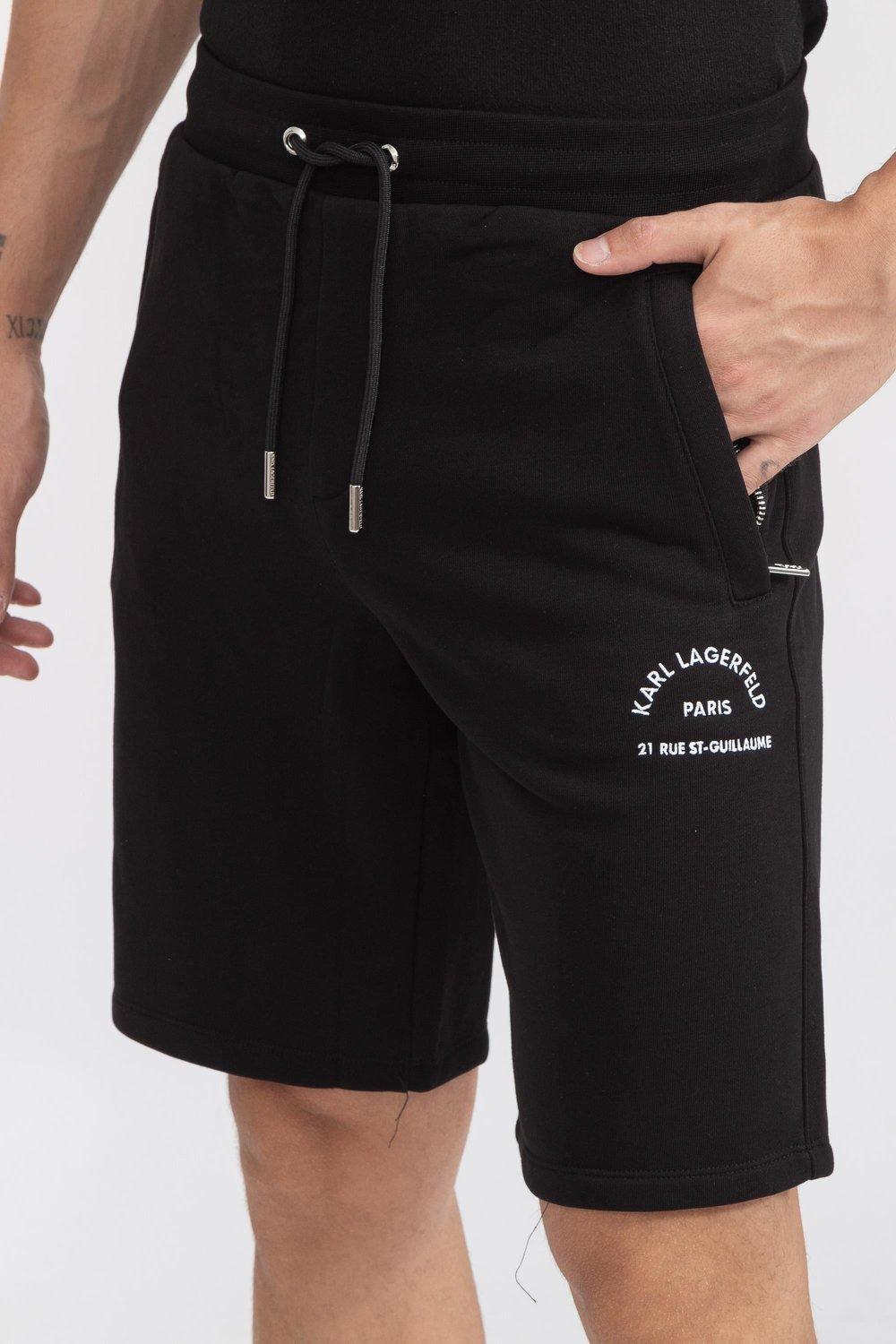 Karl Lagerfeld Erkek Bermuda Şort Siyah