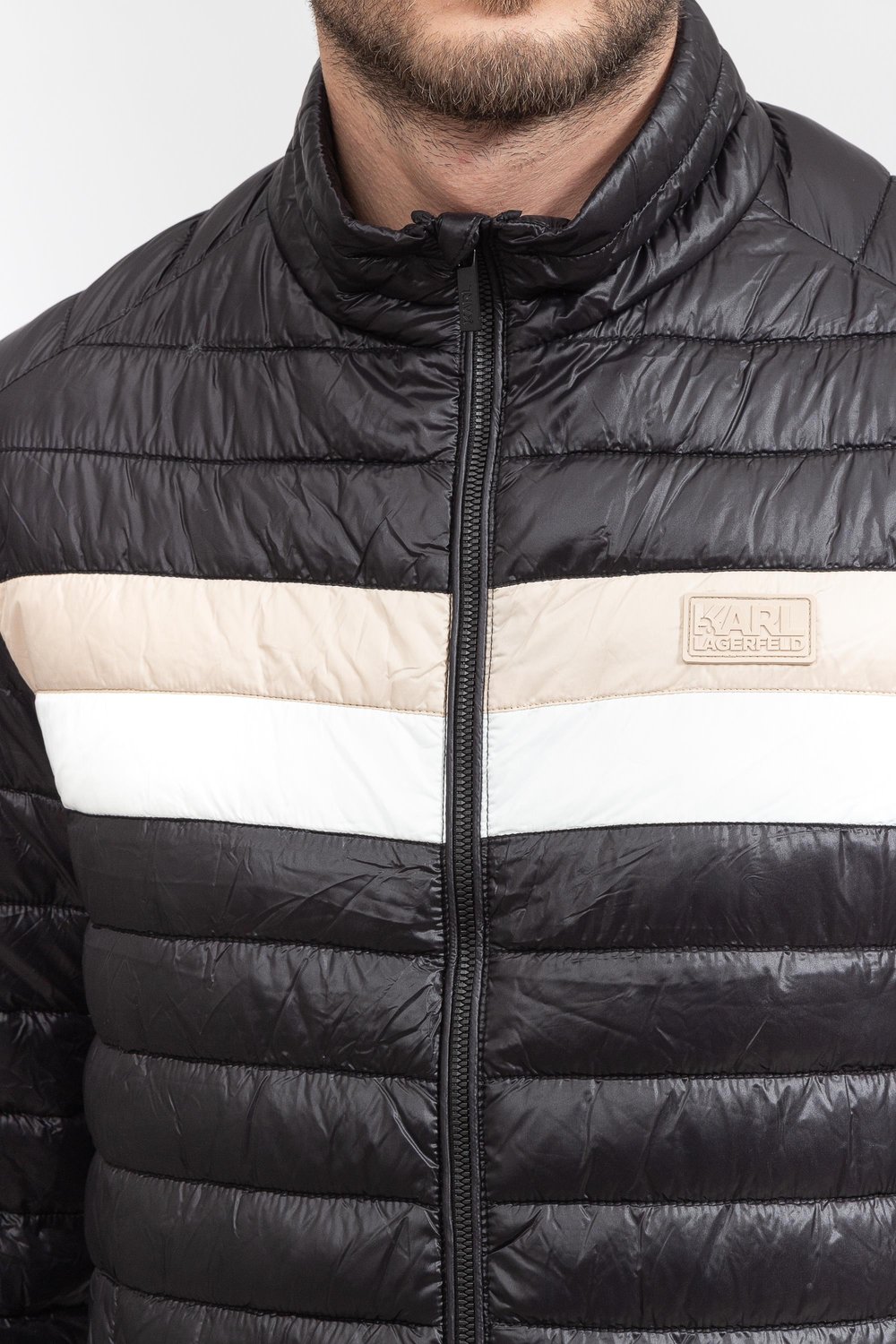 Karl Lagerfeld Erkek Mont Siyah