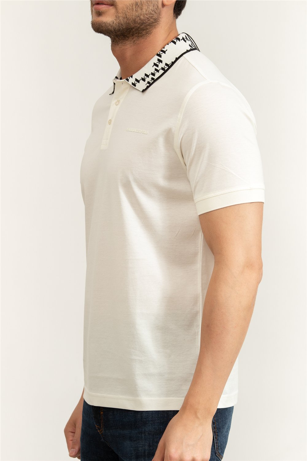 Karl Lagerfeld Erkek Polo Yaka T-Shirt Kırmızı