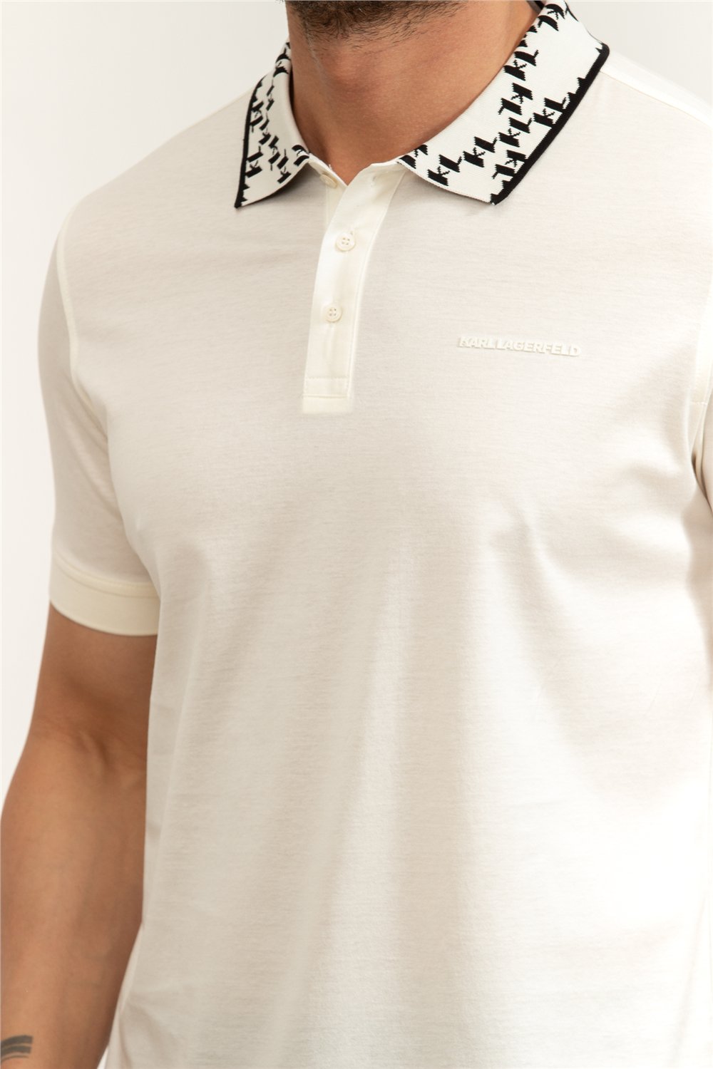 Karl Lagerfeld Erkek Polo Yaka T-Shirt Kırmızı