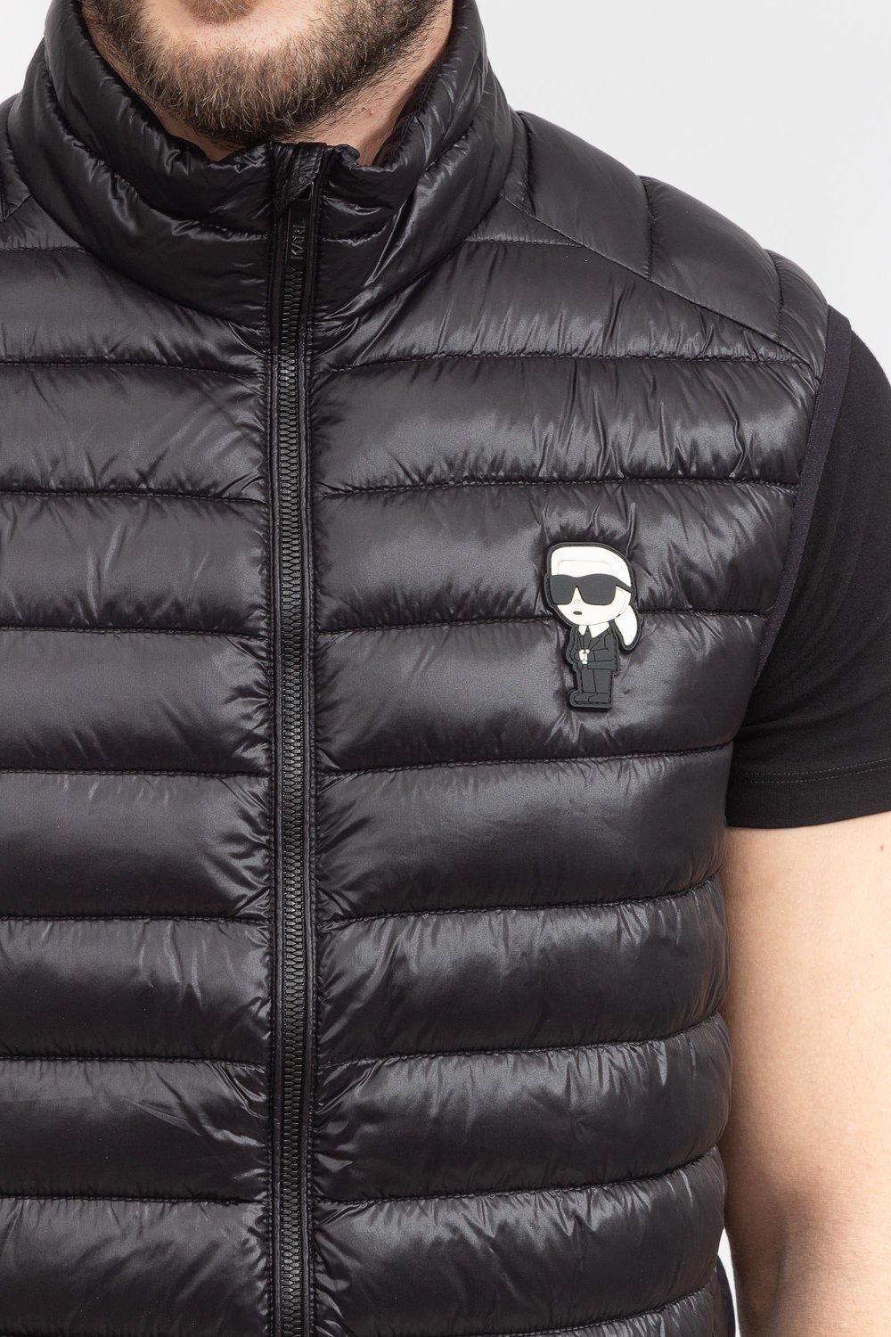 Karl Lagerfeld Erkek Yelek Siyah