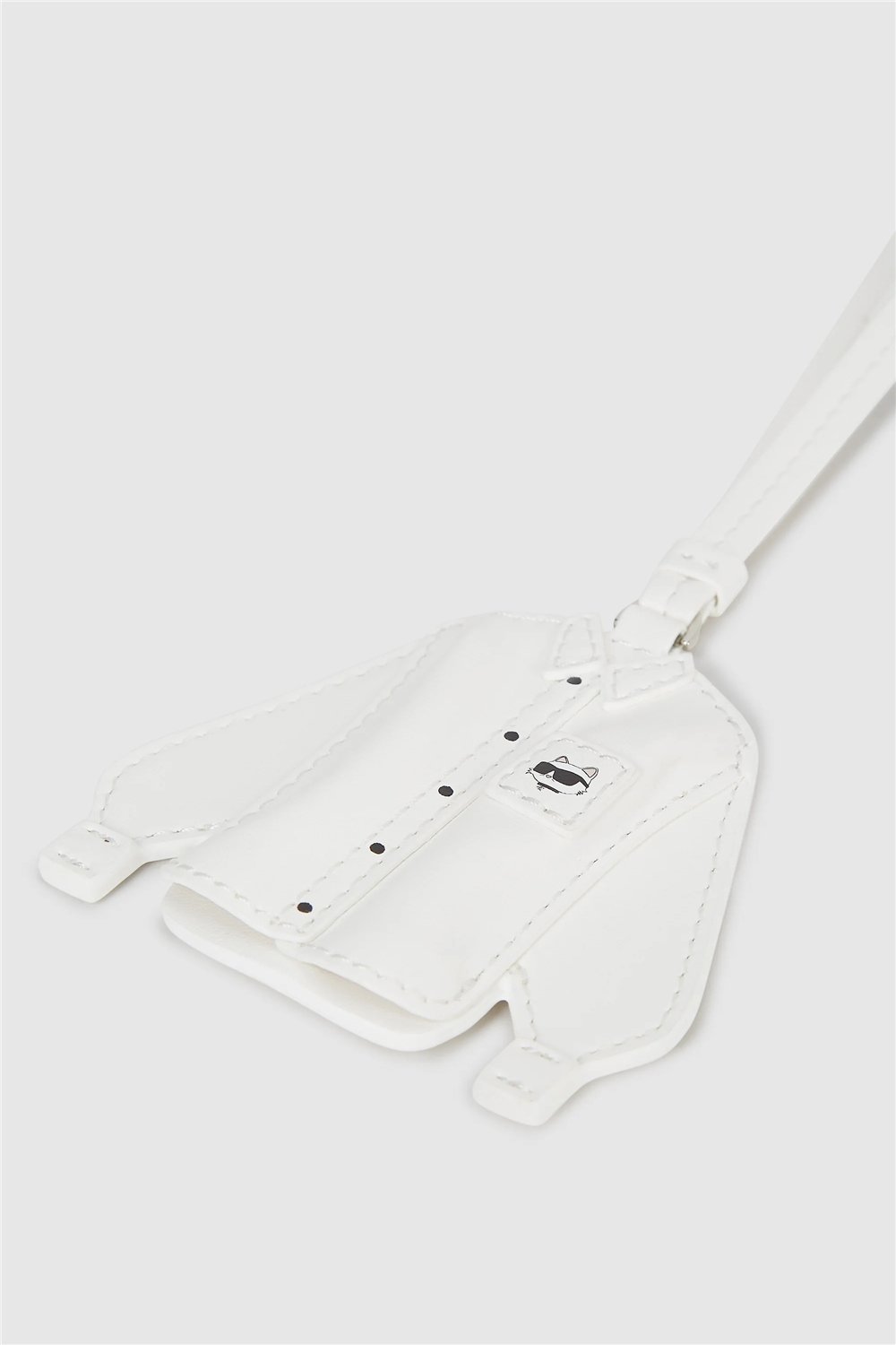 Karl Lagerfeld Ikon Pebble Pin Flap Kadın Mini Omuz Çantası Taba