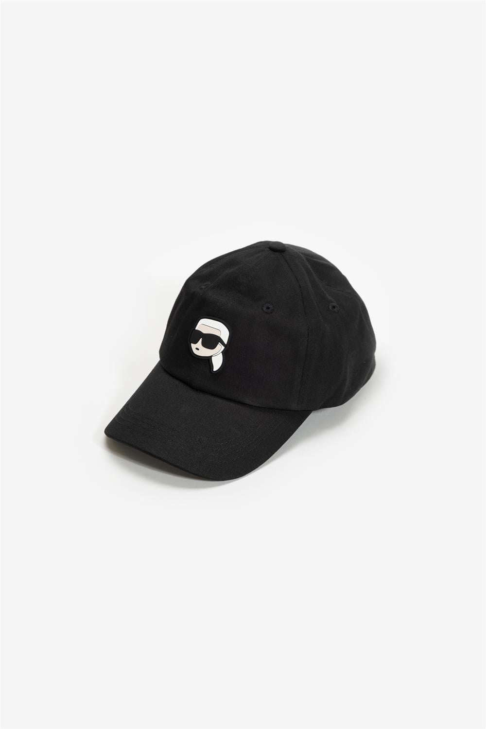 Karl Lagerfeld Ikonik Erkek Baseball Şapka Siyah