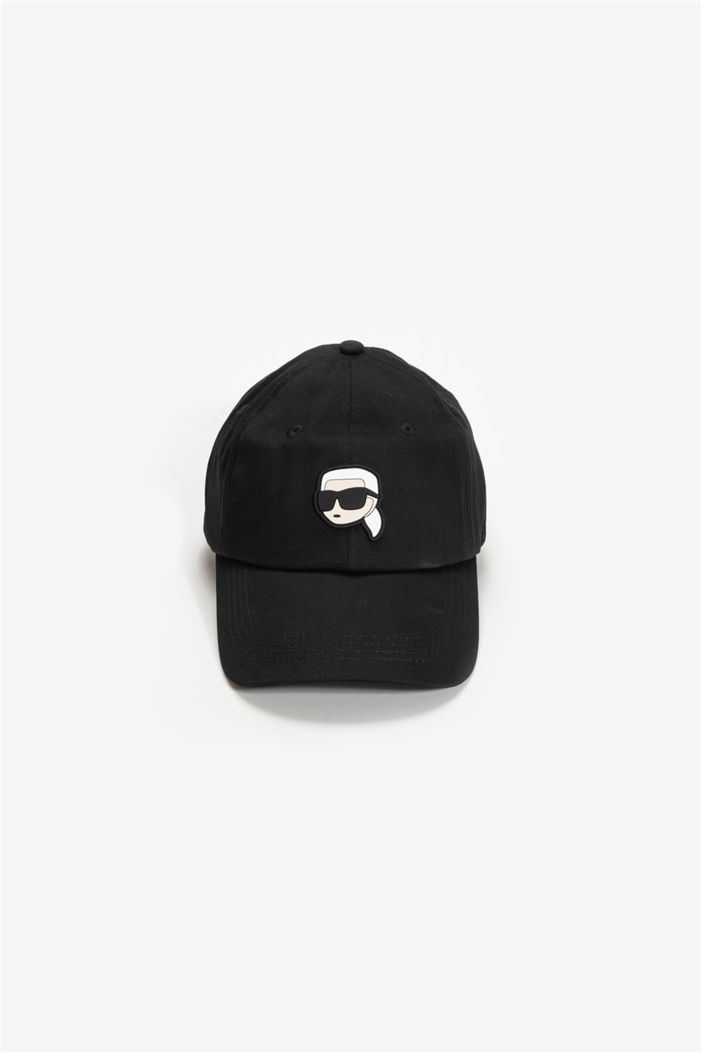 Karl Lagerfeld Ikonik Erkek Baseball Şapka Siyah