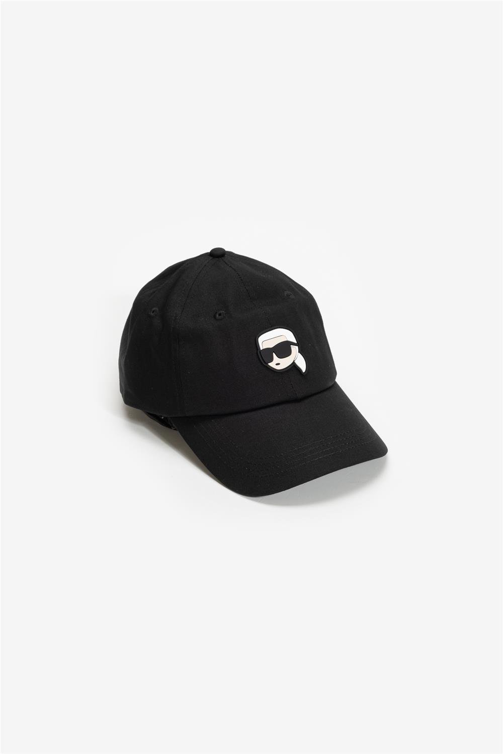 Karl Lagerfeld Ikonik Erkek Baseball Şapka Siyah