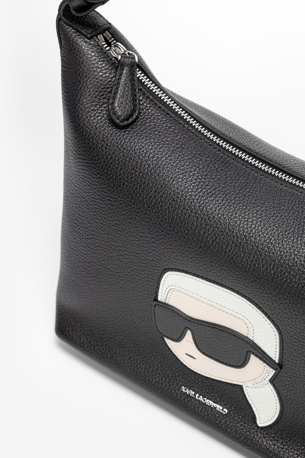 Karl Lagerfeld Ikonik Kadın Omuz Çantası Siyah