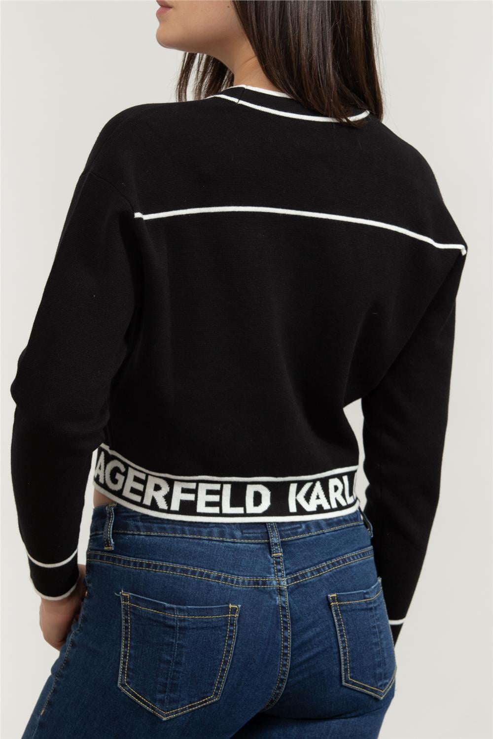 Karl Lagerfeld Kadın Hırka Siyah
