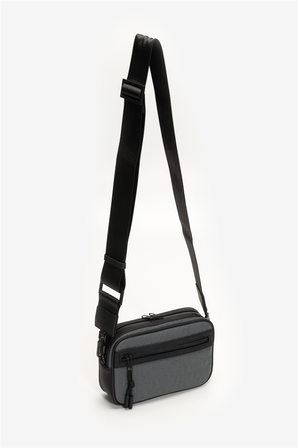 Karl Lagerfeld K/Monogram Weatherproof Erkek Reporter Çanta