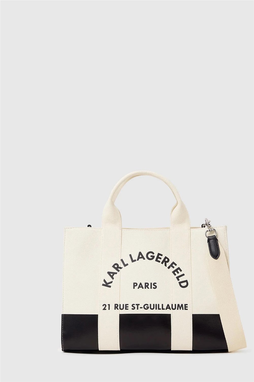 Karl Lagerfeld K/Rsg Square Md Tote Col. Blk Kadın Omuz Çantası Siyah
