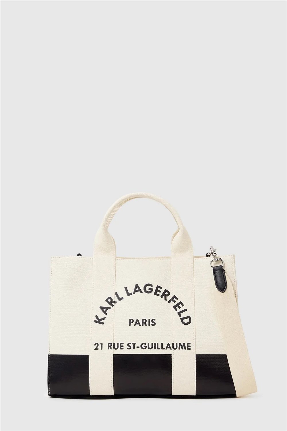 Karl Lagerfeld K/Rsg Square Md Tote Col. Blk Kadın Omuz Çantası Siyah
