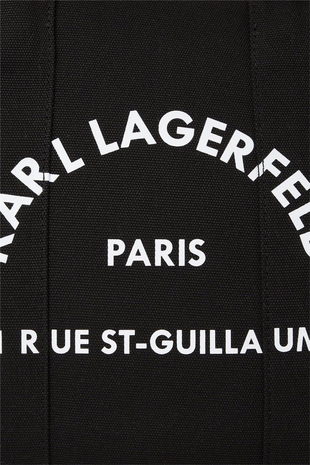 Karl Lagerfeld K/Rsg Square Medium Tote Kadın Omuz Çantası Siyah