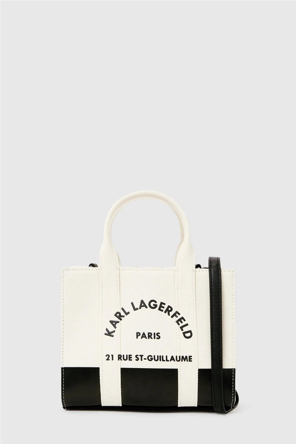 Karl Lagerfeld K/Rsg Square Mn Tote Col. Blk Kadın Omuz Çantası Siyah