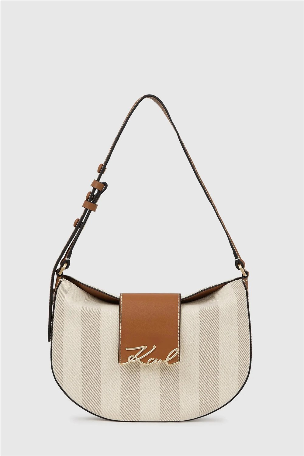 Karl Lagerfeld K/Signature Flap Shb Herr Cnv Kadın Omuz Çantası