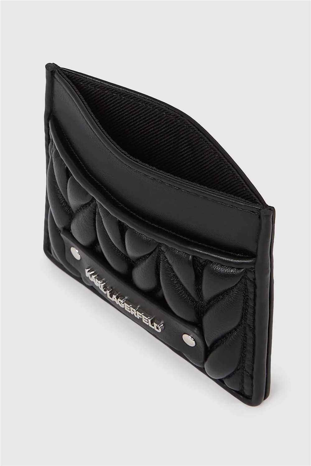 Karl Lagerfeld K/Weave Cardholder Kadın Kartlık Siyah